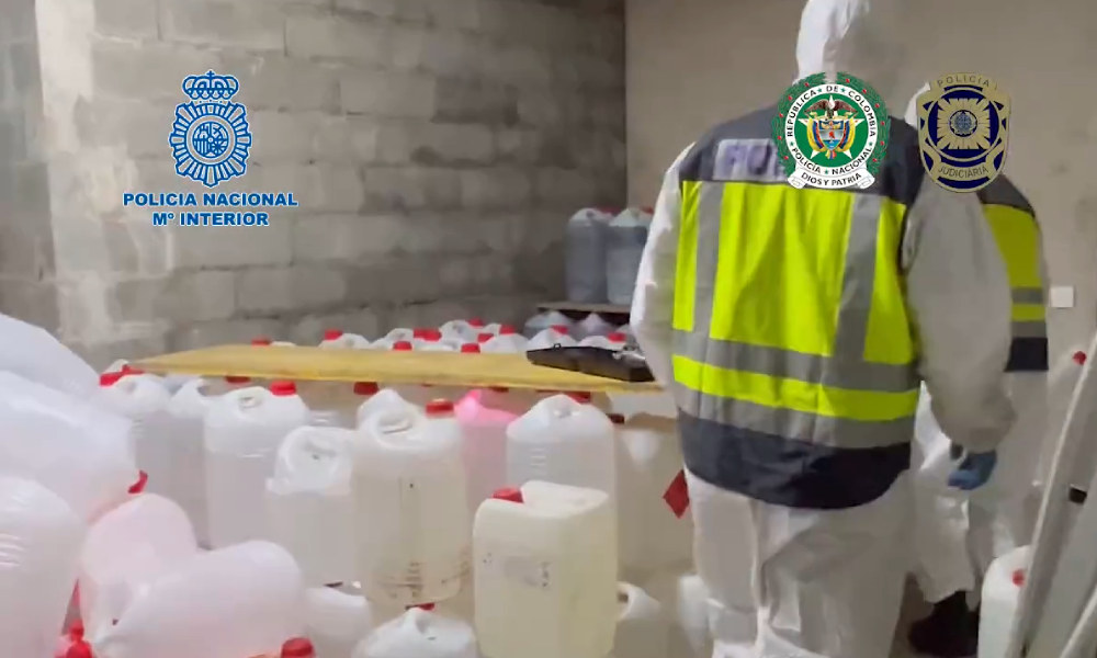 Europe's Biggest Cocaine Lab Is Closed Down By Police In Spain's Pontevedra Region