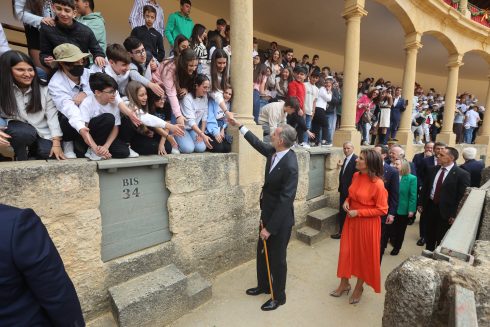 El Rey Felipe Visita Ronda Con Motivo Del 450 Aniversario De La Real Maestranza De Caballeria