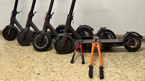 Police Catch Child Gang Who Stole Electric Scooters In Spain's Benidorm