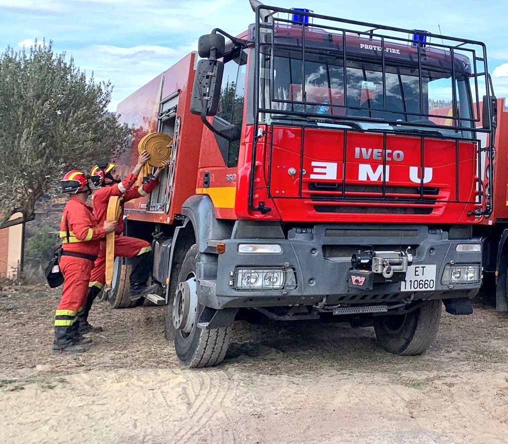 Watching Brief On Forest Fire Zone With No Serious Problems Reported In Spain's Castellon