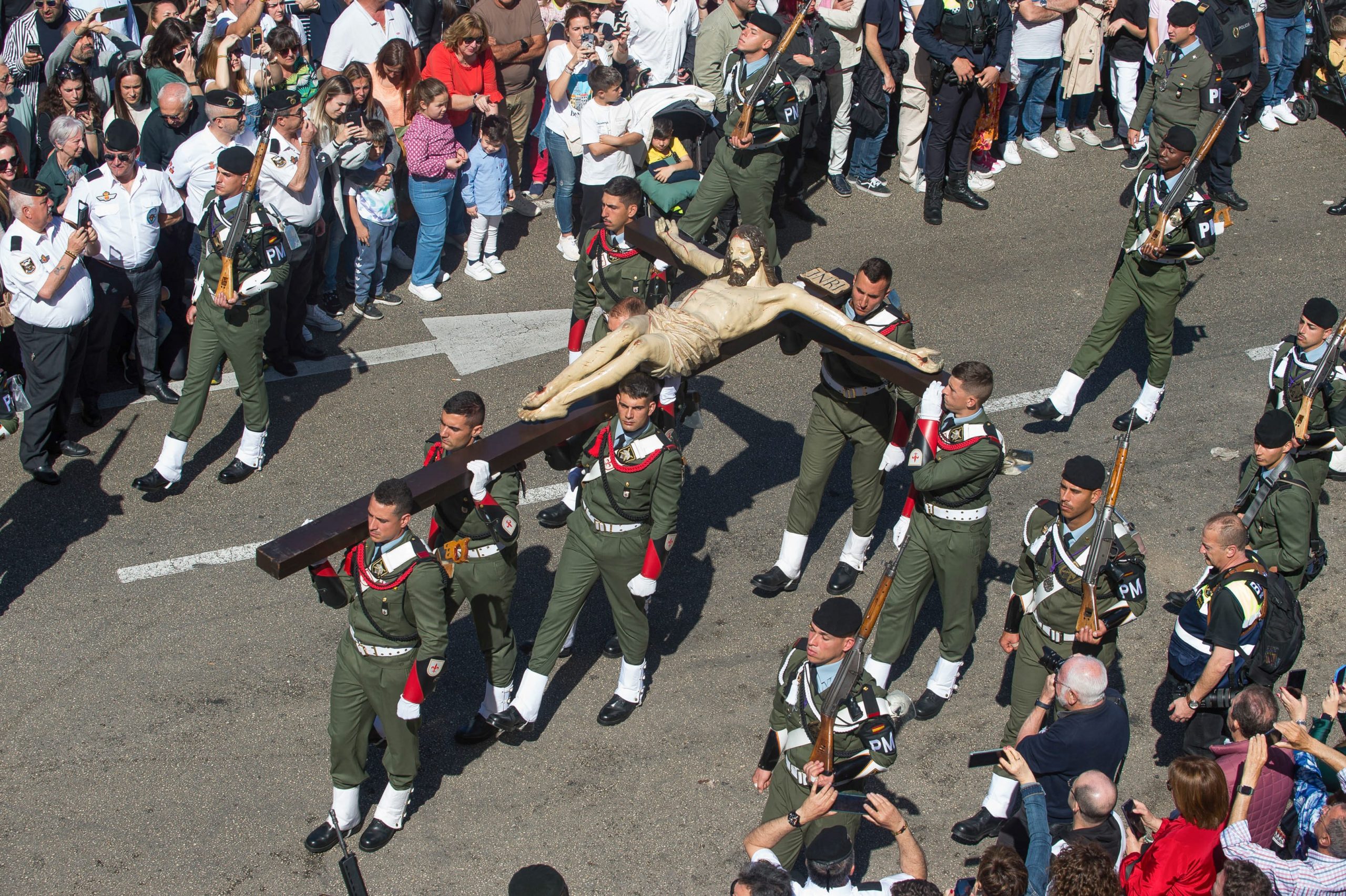 Holy Week Procession In Malaga, Spain 5 Mar 2023