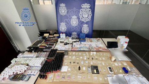 Seized Drugs And Cash