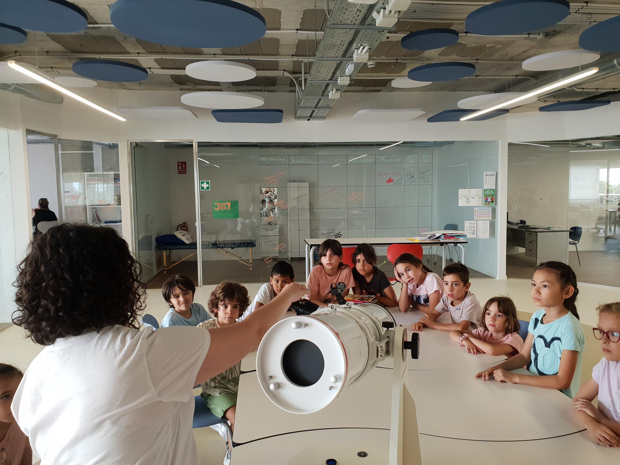 Telescope In Staffroom