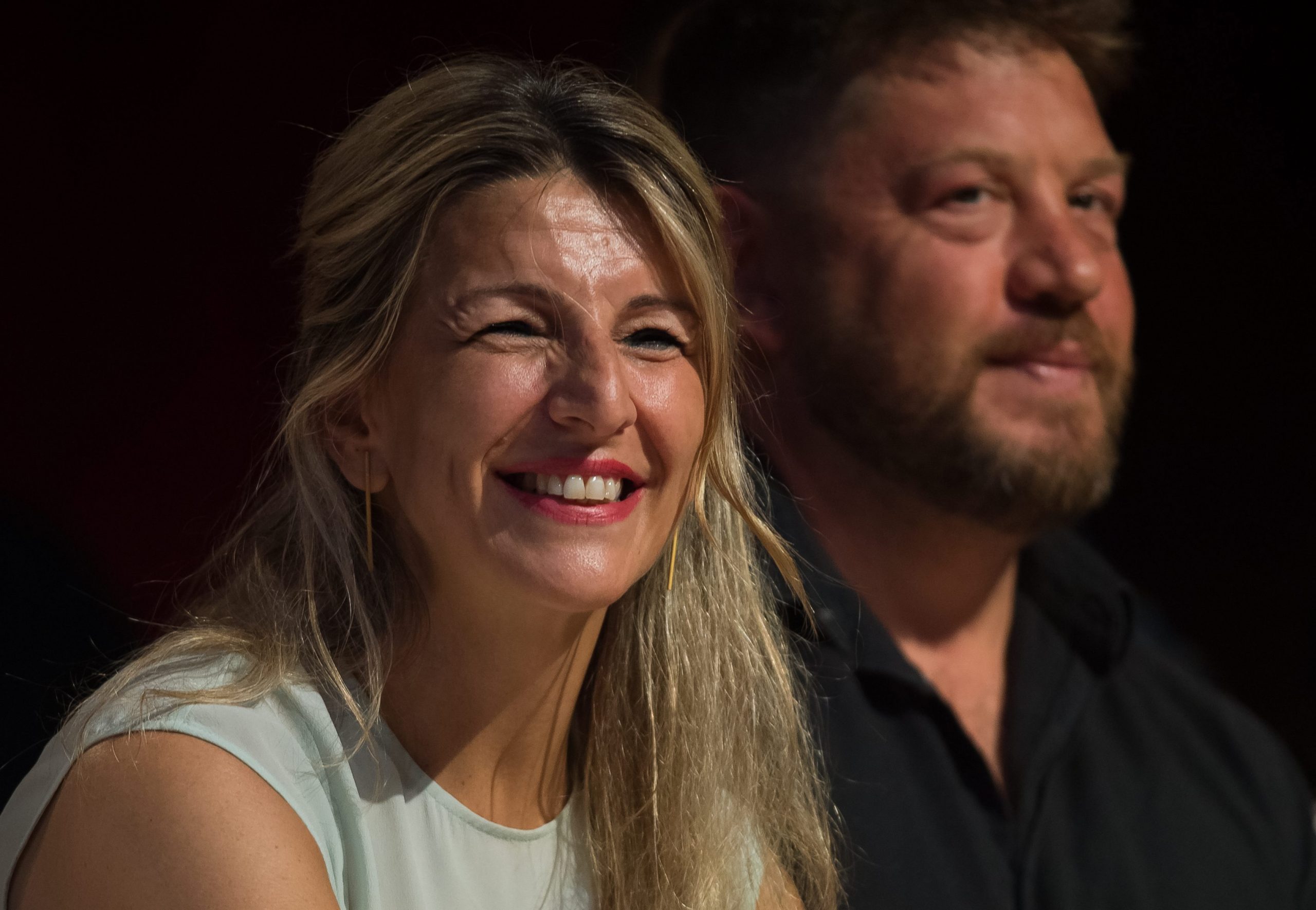 Yolanda Diaz Participates In A Rally In Malaga, Spain 22 May 2023