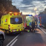 Traffic accident in Collado Villalba