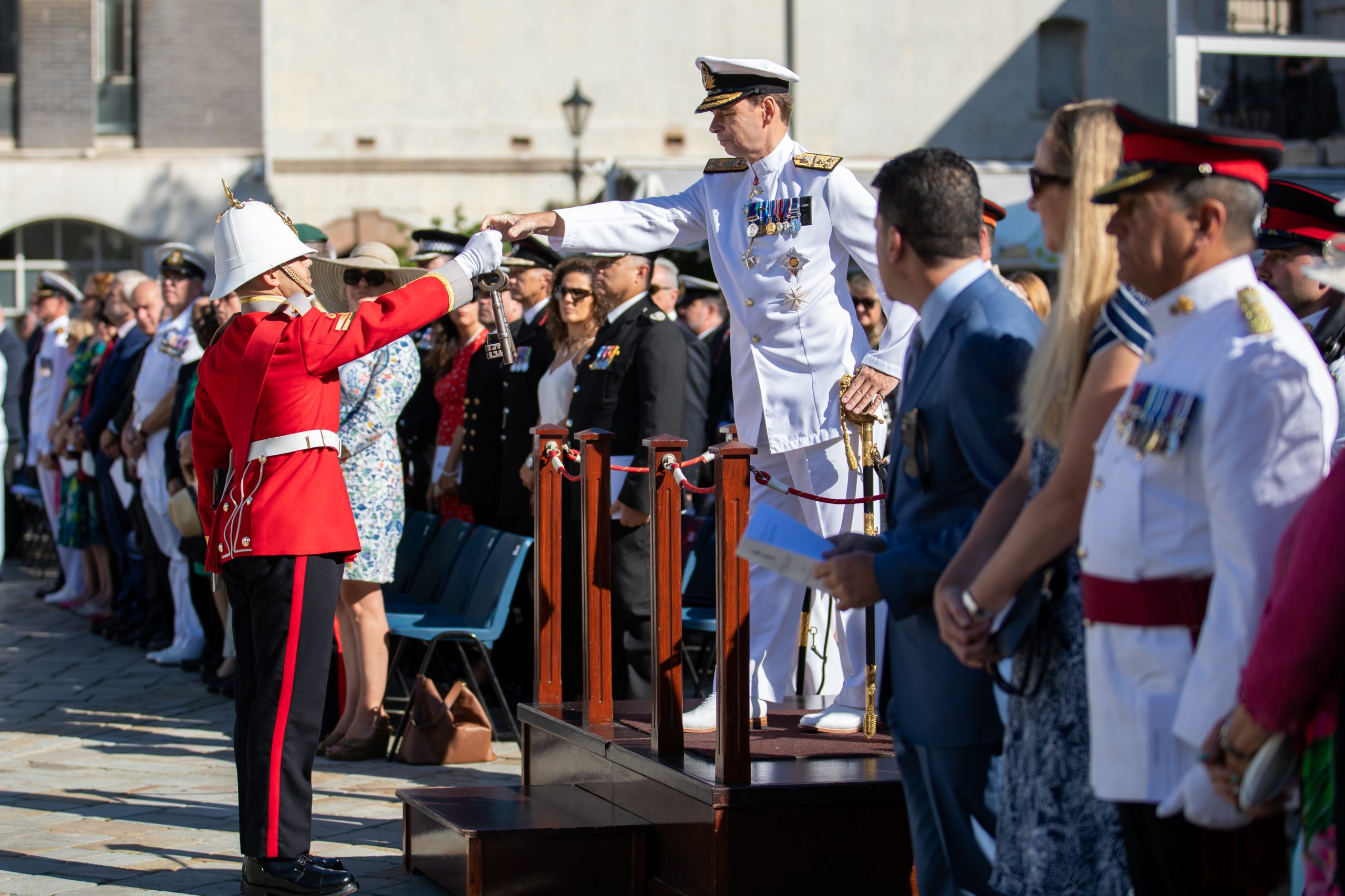 King's Birthday Parade In Gibraltar