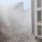 Building collapse in Teruel