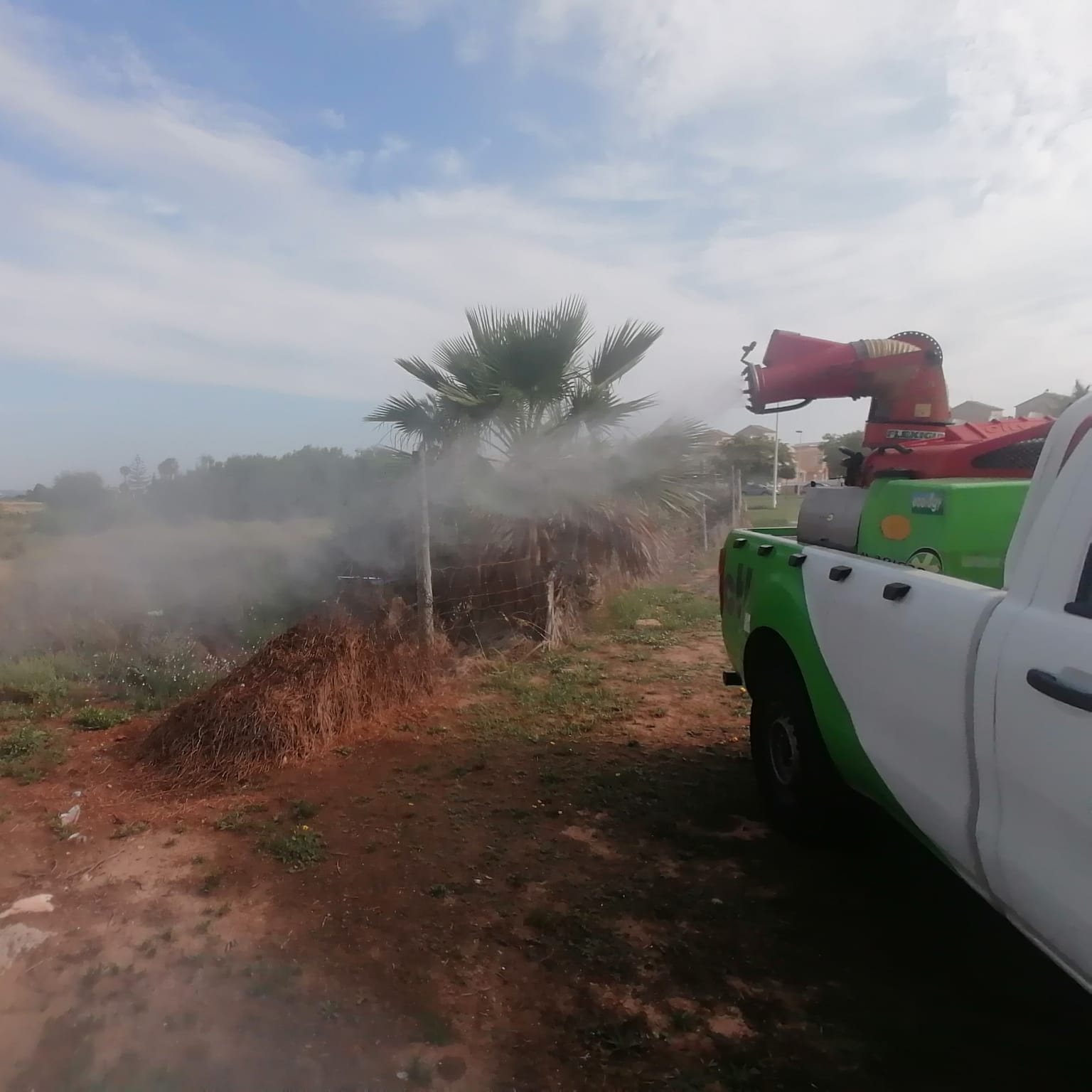 Spraying Boost To Stop Mosquitoes Hatching In Perfect Conditions On Spain's Costa Blanca