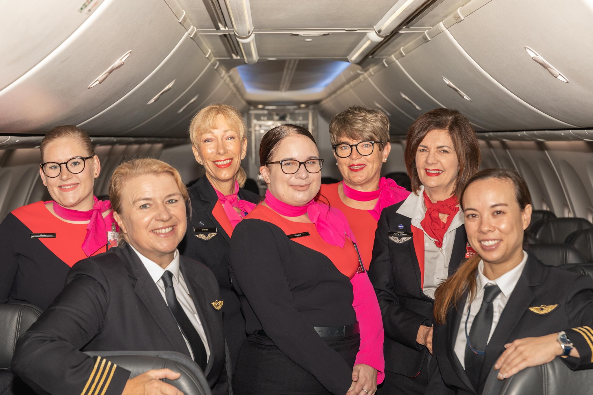 Flight Attendants Qantas From Their Facebook