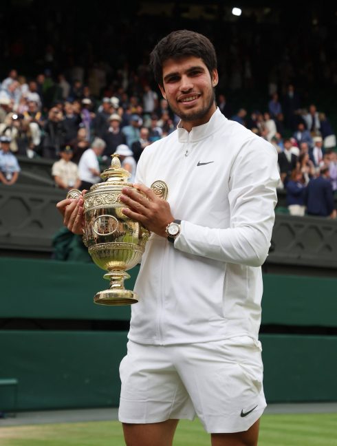 Novak Djokovic Vs Carlos Alcaraz Men's Final At Wimbledon 2023