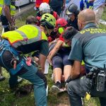 Bus crash in Asturias