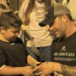 Venom Star Tom Hardy Signs Autographs During Shooting Break In Spain's Murcia Region