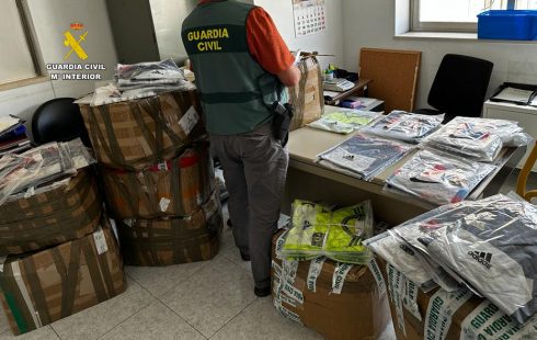 Football Shirts Seized Airport