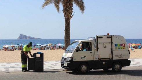 Benidorm in big clean up for peak tourist month on Spain's Costa Blanca