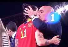 Disgraced ex-Football Federation chairman Luis Rubiales did ask permission for Jenni Hermoso kiss, expert witnesses tell court Luis Rubiales kisses Jenni Hermoso