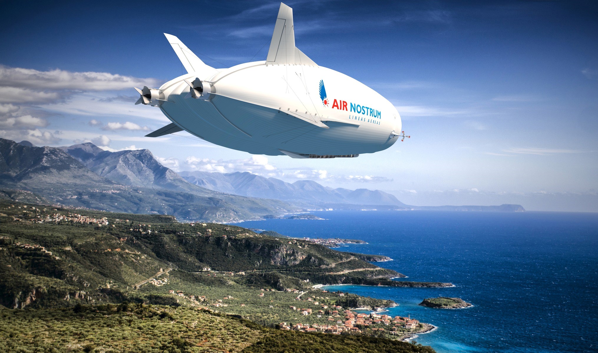 Gran Bretaña pronto podrá volar a España en el avión más grande del mundo, bautizado como ‘La Bomba Voladora’.