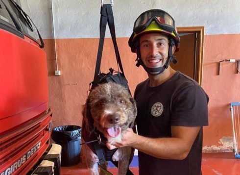 Marbella firefighter Antonio Medina