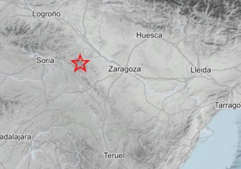 The epicenter of the earthquake has been located in Purujosa (Zaragoza) IGN.