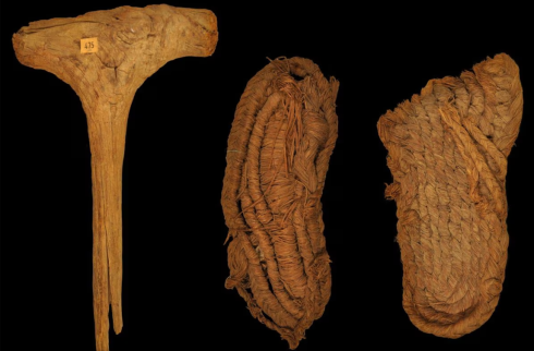 Pre-historic footwear dating back 6,200 years are discovered in caves in Spain's Andalucia