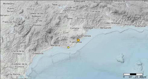 Earthquakes in Malaga