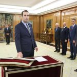 Spain's new economy minister announced and is instantly sworn in by King Felipe