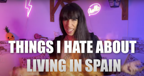 The YouTube video from Lucia about 10 things she hates about Spain