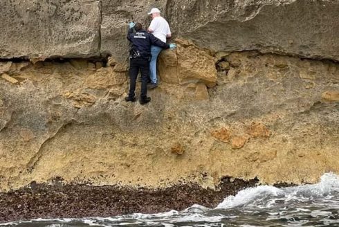 British man, 66, is rescued from the side of a cliff in Spain’s Benidorm