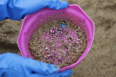 Level 2 emergency is declared over millions of pellets of PLASTIC washing up on beaches in Spain