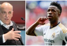 La Liga’s Vox-voting boss insists Spain is ‘NOT racist’, despite rising abuse inside football grounds