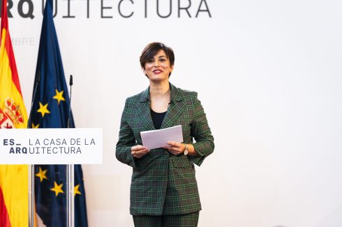 Spain's Housing Minister Isabel Rodriguez