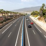 The TF-1 motorway in Tenerife