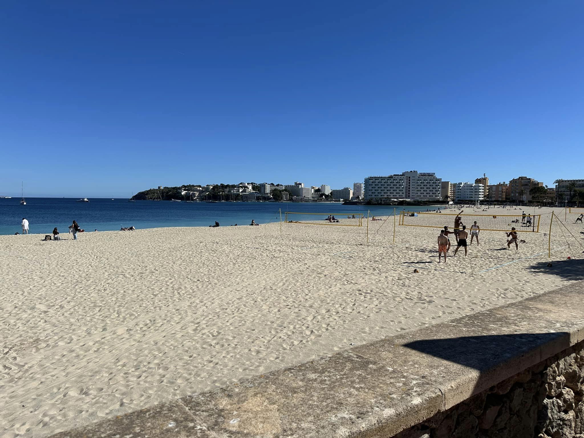 Italian expat, 20, is arrested 'after raping a British tourist on a beach' in Spain's Mallorca