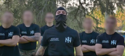 Far-right group Nucleo Nacional