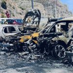 WATCH: Huge fire engulfs 30 cars in port popular with tourists on Spain’s Costa Blanca