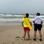 Nine swimmers are rescued by lifeguards on Spain’s Costa Blanca after ‘ignoring yellow and red flags’