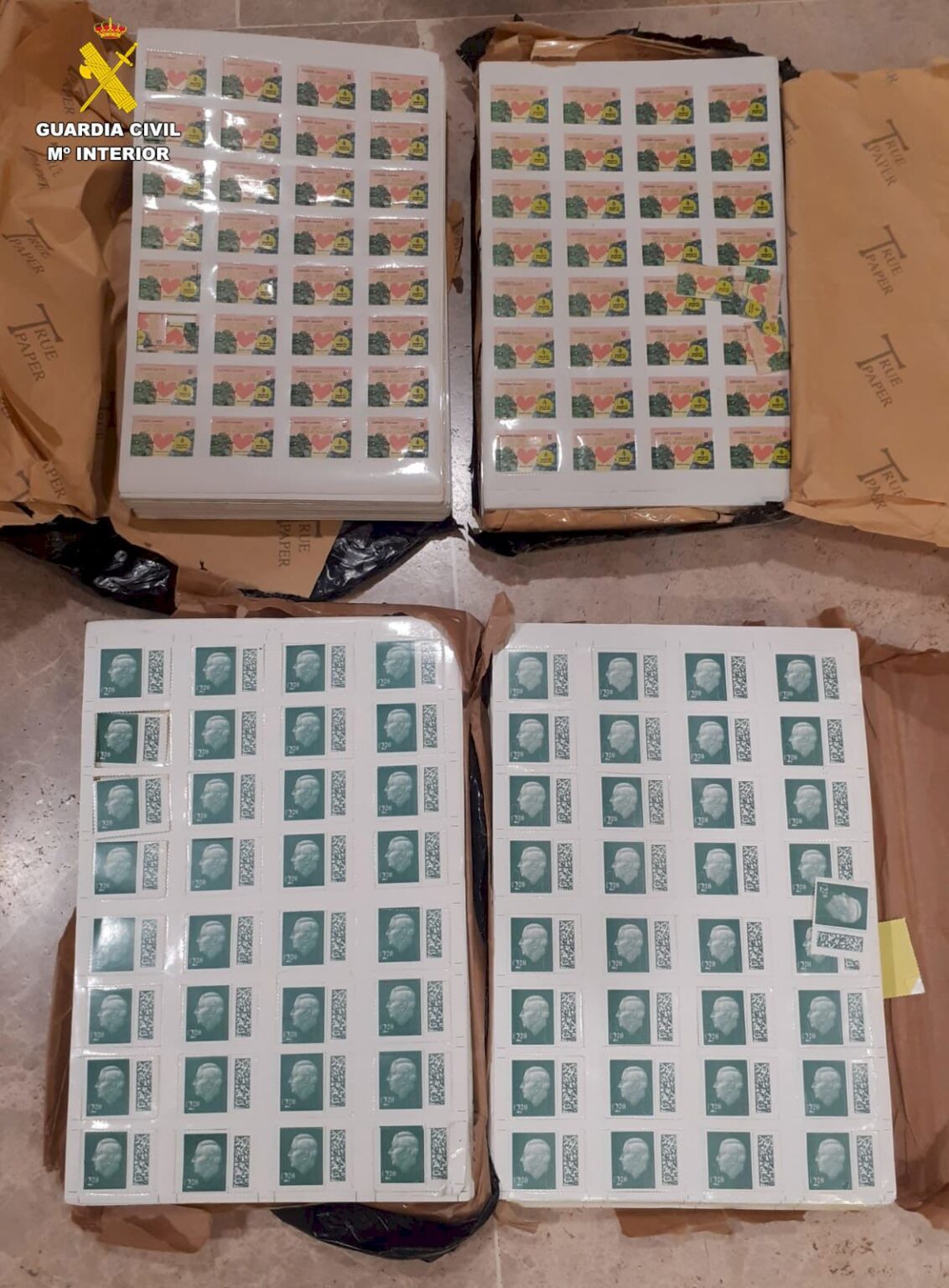 Smuggler is caught with €100,000 worth of fake British, French and