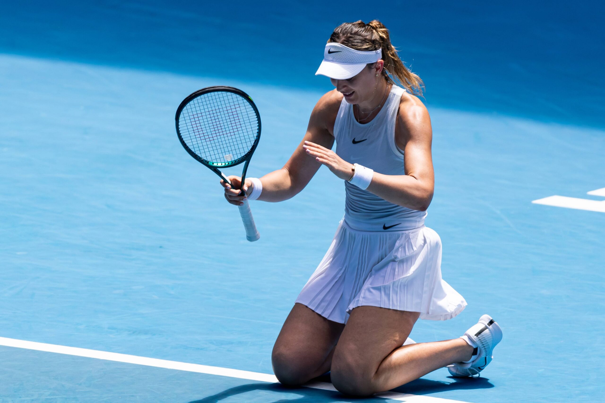 Spain's Paula Badosa gets shock win over Coco Gauff to book Australian Open semi-final clash against top seed Sabalenka