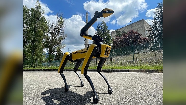 Robot dog called in to sniff out radioactivity at Spanish nuclear power plant