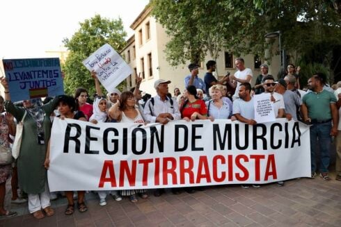 Anti-racism protest attracts 5,000 people to Murcia's streets in response to recent riots