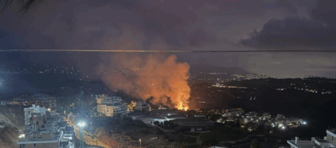 Fire at Mijas Recycling Plant: BOMBEROS MIJAS (Mijas Comunicación)