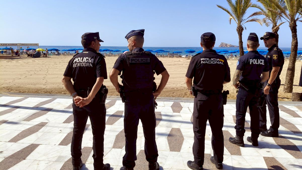 Benidorm welcomes French police officers to help tourists and track down criminals from their country