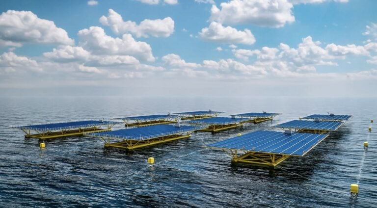 Keel laid for floating solar energy platform for Valencia port in Spain