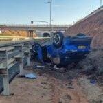 Missing driver mystery after overturned British-registered car is abandoned next to Costa Blanca motorway