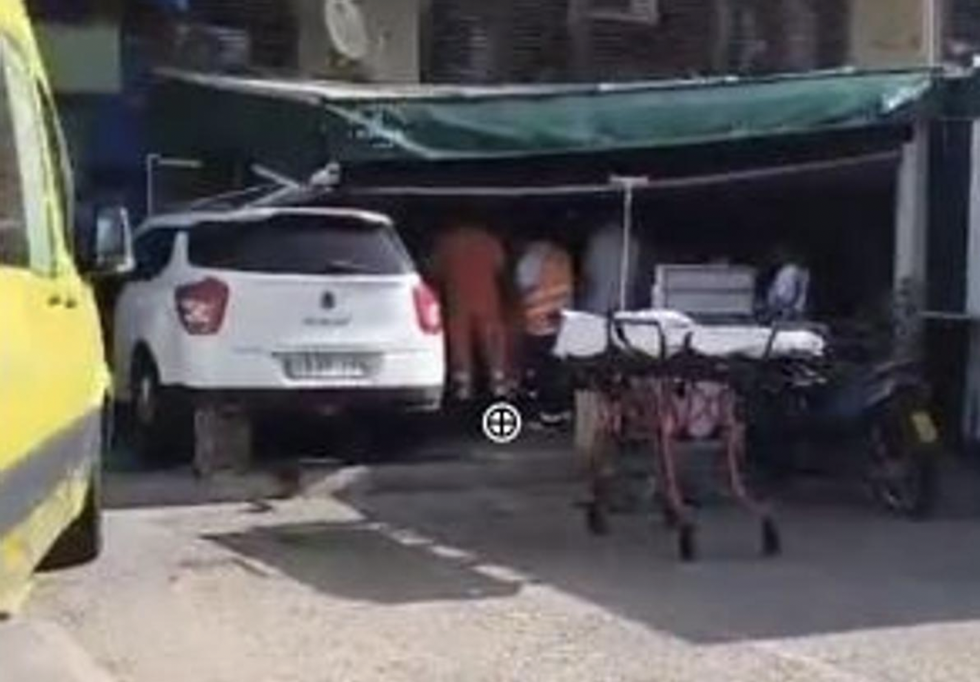 Social media footage of the crash