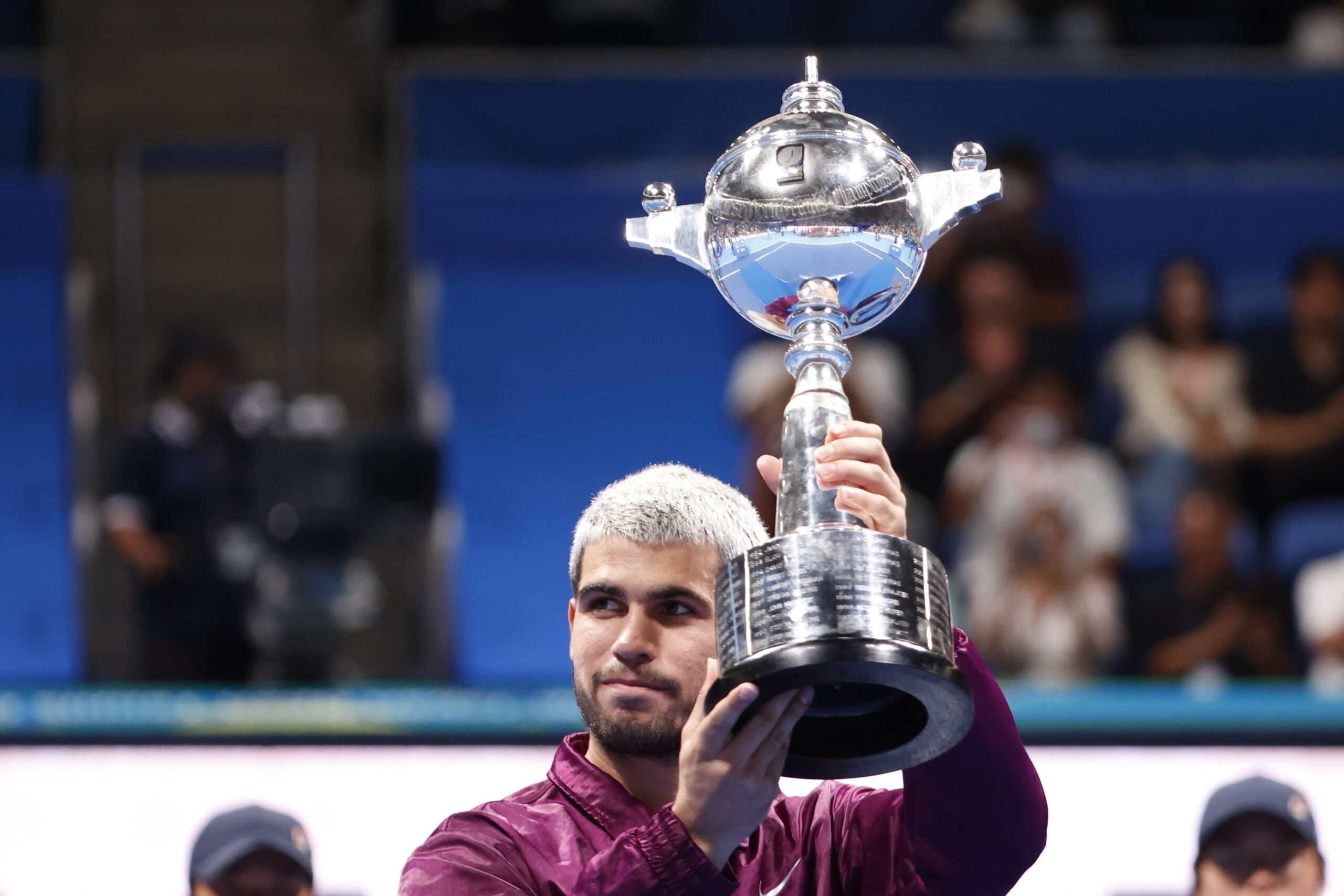 Spain’s Carlos Alcaraz joins elite group of players to win eight tennis titles in a one season