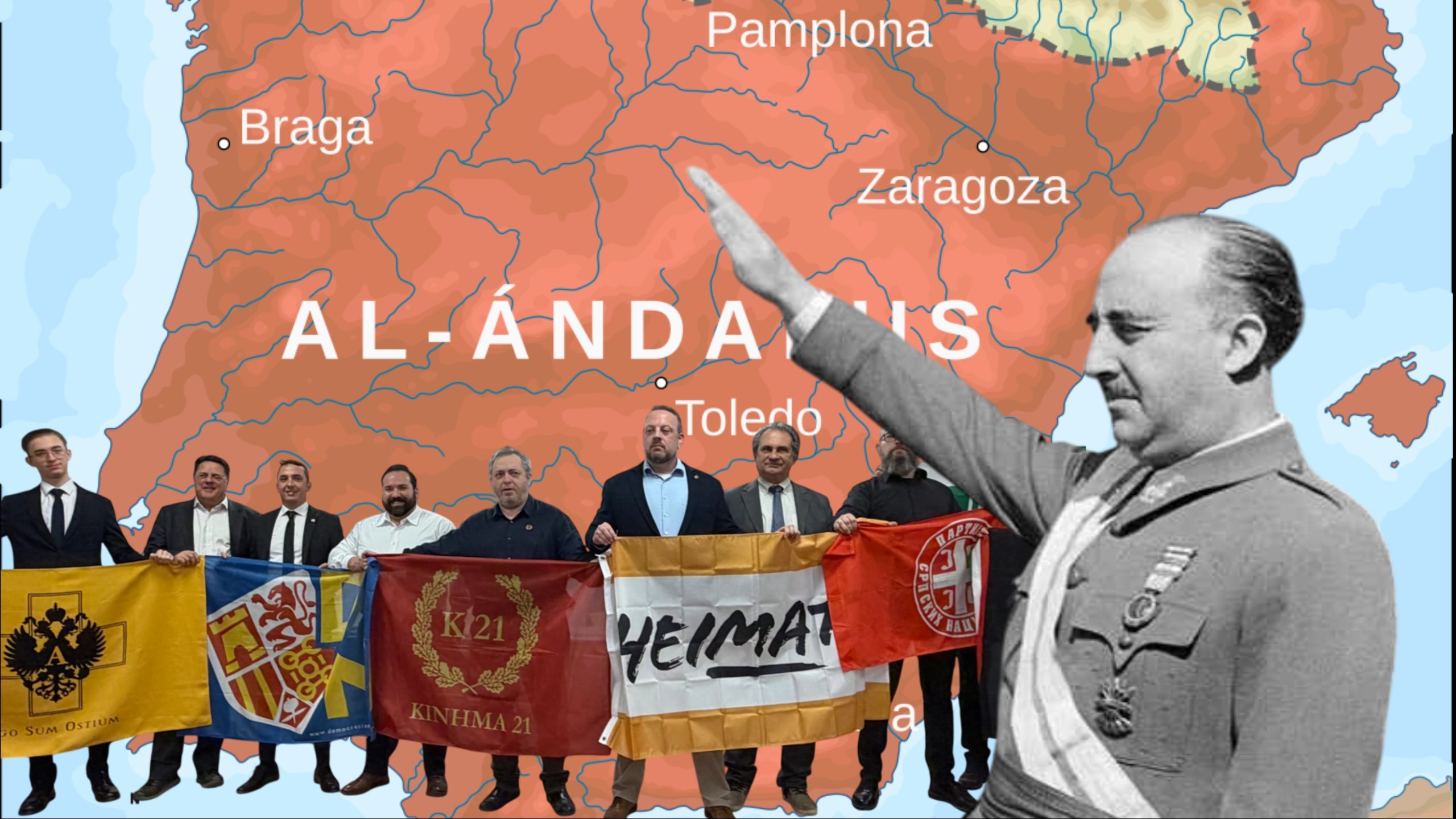 OP INVESTIGATES: Inside the sinister force calling for a ‘second reconquest’ to banish Muslims from Europe – as Spain’s far right celebrates 50th anniversary of dictator Franco’s death