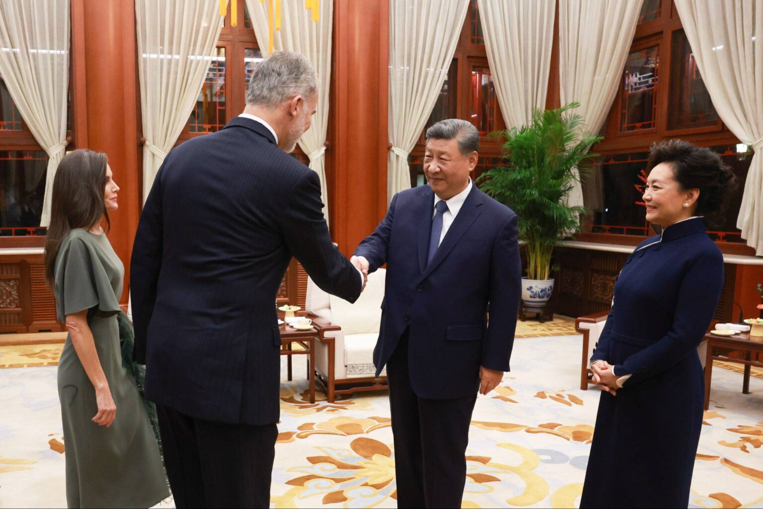President Xi Jinping during an official visit to Egypt to discuss diplomatic and economic partnerships.