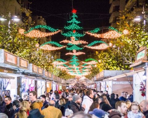 Big night TONIGHT for 'nougat' town that's one of Spain's first to switch on its Christmas lights