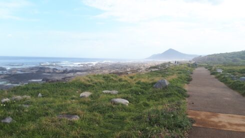 Hike along the wild coast of Galicia. Photo: Fiona Govan