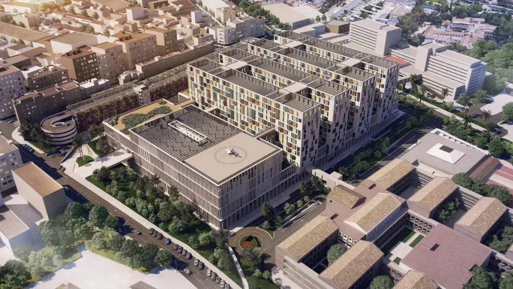 Malaga’s medicine city: How Andalucia’s newest colossal hospital complete with own metro stop will reshape the skyline